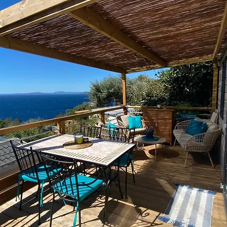 Mobil-Home Premium Cote D'Azur Camping 4 Etoiles Saint-Raphael Piscines Climatisation Vue Mer Et Parking *